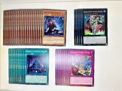 Yugioh Competitive Deluxe Gimmick Puppet Deck + Extra Deck **HOT** + Bonus - Image 1
