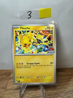 Pikachu Promo 2025 World Championships SVP EN 225 Pokemon Card Worlds - Image 1
