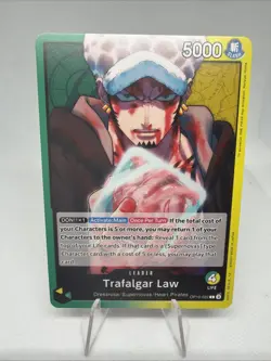 Trafalgar Law - OP10-022 - Leader - English - Near Mint - One Piece CCG - Image 1