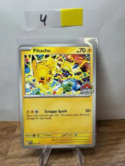 Pikachu Promo 2025 World Championships SVP EN 225 Pokemon Card Worlds - Image 1
