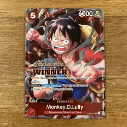 MONKEY D. LUFFY TREASURE CRUISE WINNER PACK VOL.5 ONE PIECE PROMO 2023 - Image 1