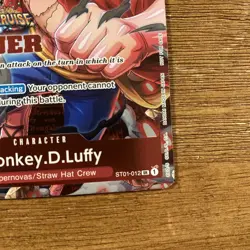 MONKEY D. LUFFY TREASURE CRUISE WINNER PACK VOL.5 ONE PIECE PROMO 2023 - Image 3