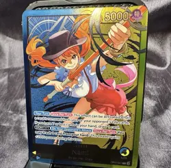 ALT' Nami OP11-041 L , foil, O.P.C. One Piece card, tag: nico robin Vivi Uta - Image 1