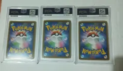PSA 9 Mint Kanazawa's Pikachu Milotic Sobble Japanese Promo Pokemon Card 147/S-P - Image 3