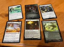 6x mtg mix lot rare mythic foils #48 - Image 1
