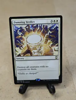 Damning Verdict 015/093 Magic: The Gathering, Streets Of New Capenna Commander - Image 3