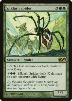 Silklash Spider 191 Rare Magic 2013 MTG Magic The Gathering NM - Image 1