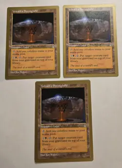 3x Volraths Stronghold - 1998 Brian Selden - World Championship Decks - Damaged - Image 1