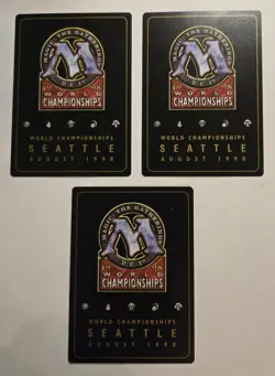 3x Volraths Stronghold - 1998 Brian Selden - World Championship Decks - Damaged - Image 2