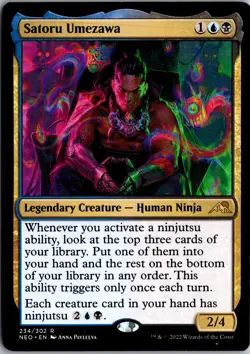 Satoru Umezawa R Kamigawa: Neon Dynasty 234 LP - Image 1