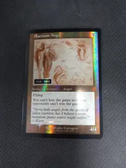 Platinum Angel (Schematic) (Serial Numbered) The Brothers' War: Retro Frame... - Image 1