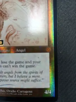 Platinum Angel (Schematic) (Serial Numbered) The Brothers' War: Retro Frame... - Image 2