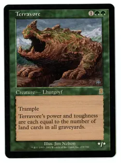 Terravore -- MTG (SP+/NM Quality) - Odyssey - See scans!! - Image 1