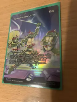 Teleportation Circle # 2 Foil M - Teenage Mutant Ninja Turtles TMNT MTG Mint - Image 1