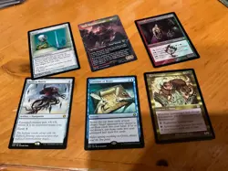 6x mtg mix lot rare mythic foils #47 - Image 1