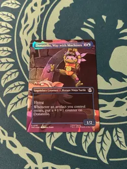 Donatello, Way With Machines Borderless Foil Teenage Mutant Ninja Turtles TMT - Image 1