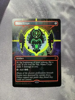Mana Crypt Borderless Special Guests 0017A SPG Gradable Near Mint Foil Gradable! - Image 1