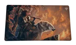 Magali Villeneuve Double Sided Playmat Huntmaster/Ravager of the Fells #’d /620 - Image 1