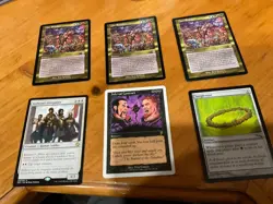 6x mtg mix lot rare mythic foils #46 - Image 1