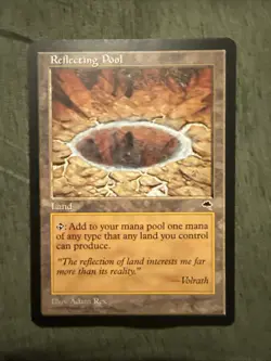 English - 1 x MTG Reflecting Pool Tempest - Image 1