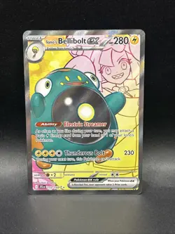 Ionos Bellibolt Ex 172/159 Pokemon Journey Together Ultra Rare Full Art - Image 1