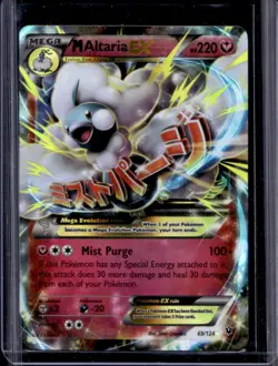 2016 Pokemon XY Fates Collide Mega Altaria Holo #69/124 - Image 1