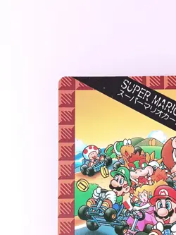Super Mario Kart Card Banprecard No.24 Banpresto Nintendo 1993 From Japan F/S - Image 2