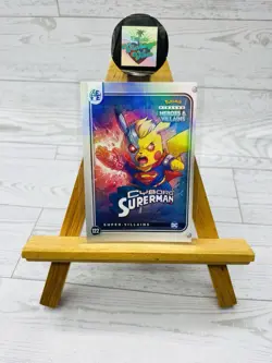 Pikachu as Cyborg Superman Heroes & Villains Flash Edition Non-Pokemon Fan Art - Image 1