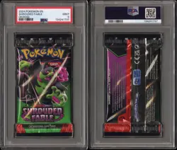Shrouded Fable Booster Pack Full Art Set (4) - Pokemon PSA 9 SEQUENTIAL - Image 4