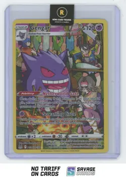 2022 Pokemon SWSH Lost Origin Trainer Gallery Gengar #TG06/TG30 Full Art - Image 1