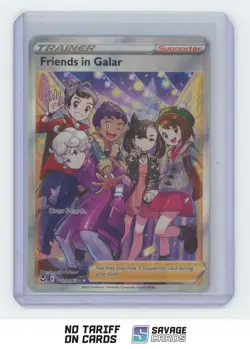 2022 Pokemon Sword & Shield Silver Tempest Friends in Galar #TG23/TG30 - Image 1