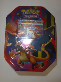 Pokemon TCG Mega Charizard Tin Charizard Y EX Collectors Tin - Image 4