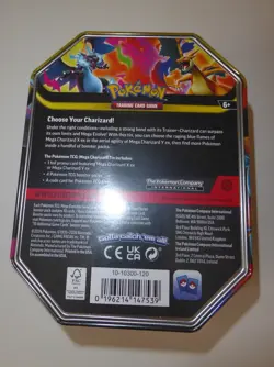 Pokemon TCG Mega Charizard Tin Charizard Y EX Collectors Tin - Image 5