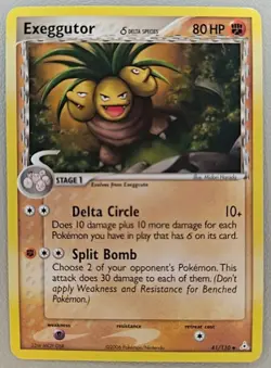 Exeggutor 41/110 Delta Species Holon Phantoms Pokemon TCG LP - Image 1