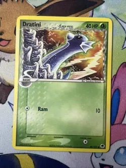 Dratini Delta Species 46/101 EX Dragon Frontiers Common Pokemon Card LP - Image 1
