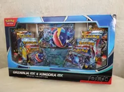 Pokemon TCG Greninja ex and Kingdra ex Special Collection Box SEALED - Image 1