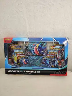 Pokemon TCG Greninja ex and Kingdra ex Special Collection Box SEALED - Image 2