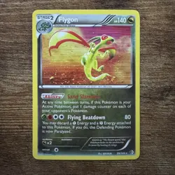 Flygon 99/149 Holo Rare Pokemon Card Boundaries Crossed - Near Mint - Image 1