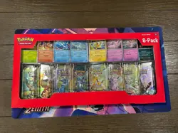 Pokemon TCG Prismatic Evolution 8-Pack Mini Tins New/Sealed - Costco Exclusive - Image 1