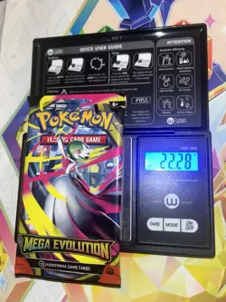 (HEAVY) 22.28g Pokemon TCG Mega Evolution Booster Pack (SEALED)✅ - Image 1