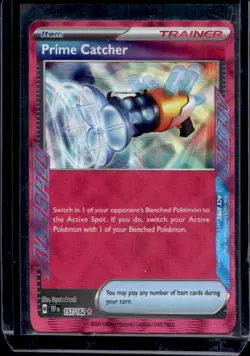 2024 Pokemon Temporal Forces Prime Catcher #157/162 - Image 1