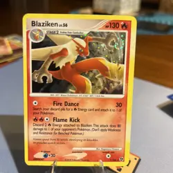 Pokemon TCG Blaziken Card 1/106 Rare Holo Great Encounters - Image 1