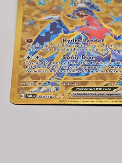 Garchomp ex - 260/182 - Hyper Rare NM, English Pokemon Paradox Rift - Image 3