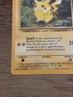 Pokemon TCG Pikachu Jungle Set 60/64 Basic 50 HP Common Unlimited Regular 1999 - Image 3