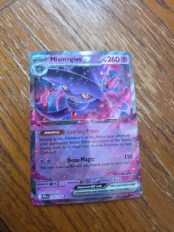 Pokemon TCG Mismagius ex 036/094 Me02: Phantasmal Flames Holo NM Condition - Image 1