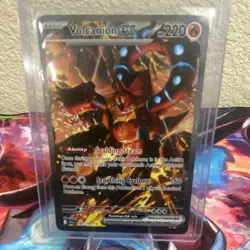 Pokemon Volcanion EX 182/159 Sv09 Journey Together Holo Special Illustration Ra… - Image 1
