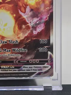 2019-2023 Pokemon SWSH Black Star Promos Charizard VMAX #SWSH261 - Image 5