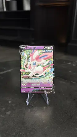 Sylveon V - SWSH202 - Pokemon Sword & Shield Promo Ultra Rare Holo Card - Image 1