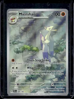 2023 Pokemon SV Paradox Rift Mienshao #200/182 - Image 1