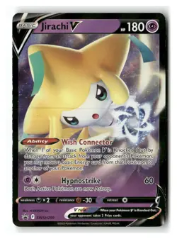 Jirachi V - 299 SWSH299 Holofoil Promo SWSH Promo Pokemon Lightly Played - Image 1